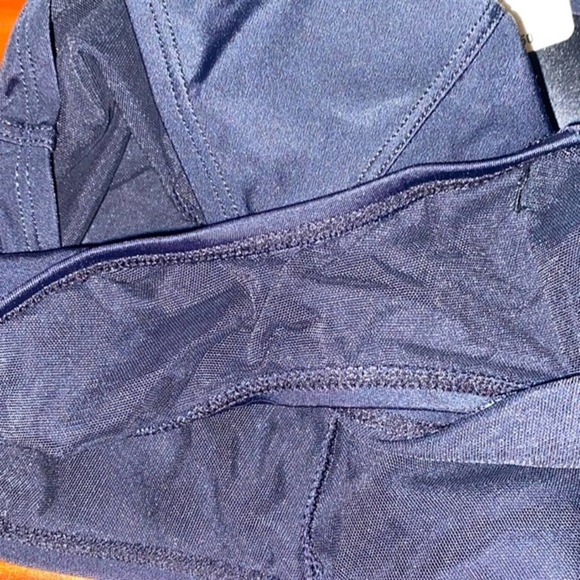 NWT Torrid black and white striped pink center halter retro pin up swimsuit - Picture 10 of 12